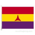 Espagnol républicain Brigades internationales flagga 90 * 150cm 100% polyster